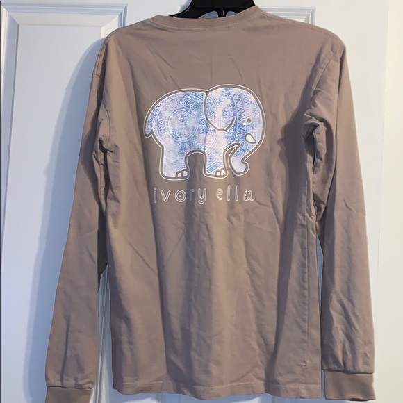 Ivory Ella Long Sleeve Tee - Picture 3 of 4